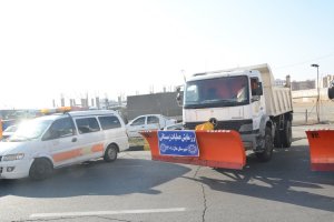 رزمایش عملیات زمستانی شهرداری ملارد زمستان 1401 