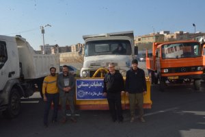 رزمایش عملیات زمستانی شهرداری ملارد زمستان 1401 