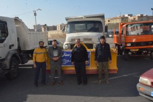 رزمایش عملیات زمستانی شهرداری ملارد زمستان 1401 