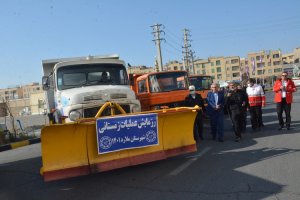 رزمایش عملیات زمستانی شهرداری ملارد زمستان 1401 