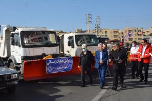 رزمایش عملیات زمستانی شهرداری ملارد زمستان 1401 