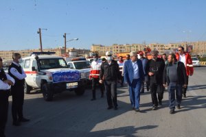 رزمایش عملیات زمستانی شهرداری ملارد زمستان 1401 