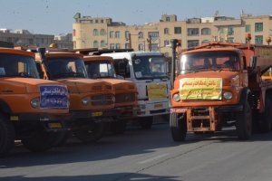 رزمایش عملیات زمستانی شهرداری ملارد زمستان 1401 