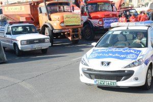 رزمایش عملیات زمستانی شهرداری ملارد زمستان 1401 