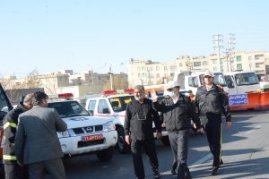 رزمایش عملیات زمستانی شهرداری ملارد زمستان 1401 