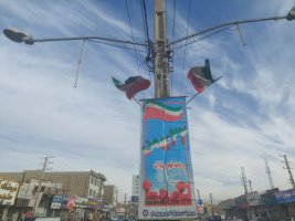 آذین بندی و تزئین سطح شهر به مناسبت چهل و سومین سالگرد پیرزوی انقلاب اسلامی در شهر ملارد