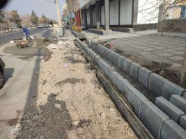 اجرای طرح عملیات جدولگذاری انهار در مناطقی از حوزه حریم و سطح شهر ملارد