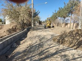 اجرای طرح عملیات جدولگذاری انهار در مناطقی از حوزه حریم و سطح شهر ملارد