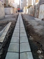 اجرای طرح عملیات جدولگذاری انهار در مناطقی از حوزه حریم و سطح شهر ملارد