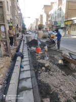 اجرای طرح عملیات جدولگذاری انهار در مناطقی از حوزه حریم و سطح شهر ملارد