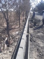 اجرای طرح عملیات جدولگذاری انهار در مناطقی از حوزه حریم و سطح شهر ملارد