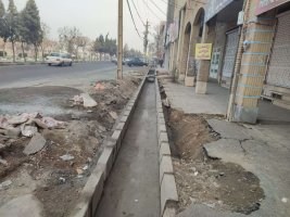 اجرای طرح عملیات جدولگذاری انهار در مناطقی از حوزه حریم و سطح شهر ملارد