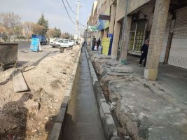 اجرای طرح عملیات جدولگذاری انهار در مناطقی از حوزه حریم و سطح شهر ملارد