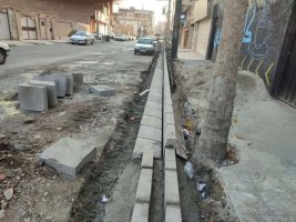 اجرای طرح عملیات جدولگذاری انهار در مناطقی از حوزه حریم و سطح شهر ملارد