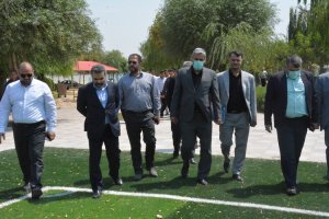 بازدید شهردار و فرماندار شهرستان ملارد از پروژه های قابل افتتاح