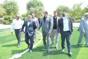 بازدید شهردار و فرماندار شهرستان ملارد از پروژه های قابل افتتاح