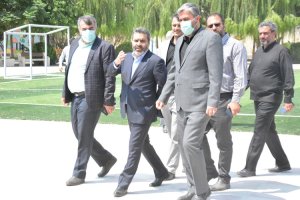 بازدید شهردار و فرماندار شهرستان ملارد از پروژه های قابل افتتاح