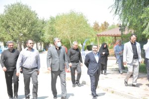 بازدید شهردار و فرماندار شهرستان ملارد از پروژه های قابل افتتاح