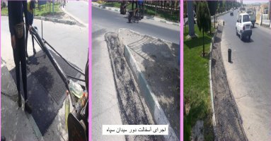 پروژه های آسفالت و روکش آسفالت معابر شهر به روایت تصویر