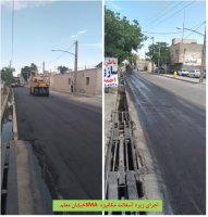 ادامه روند پروژه های لکه گیری و اسفالت معابر شهر ملارد به روایت تصویر