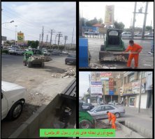 نظافت شهری شهرداری ملارد به روایت تصویر