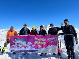 صعود به قلل پرسونها توسط  تیم کوهنوردی شهرداری ملارد  