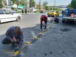 جانمایی حریم ایستگاه های تاکسی سطح شهر در دست اجرا است.