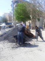 اجرای عملیات لکه گیری آسفالت معابر سطح شهر ملارد آغاز شد.