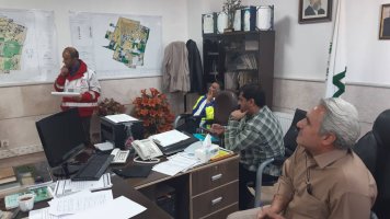 برگزاری جلسه ستاد بحران در معاونت خدمات شهر و زیست محیطی شهرداری ملارد