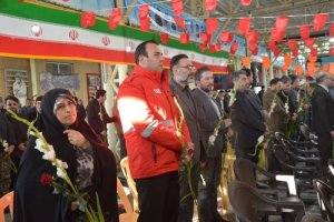 حضور مدیریت شهری شهر ملارد در مراسم گلباران مزار شهدا 
