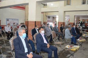 با حضور فرماندار شهرستان ملارد از مردان حماسه و آتش تجلیل شد.   