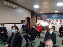 حضور بهمنی در مراسم عزاداری شهادت حضرت فاطمه زهرا (س) در دفتر امام جمعه شهر ملارد 