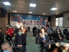 حضور بهمنی در مراسم عزاداری شهادت حضرت فاطمه زهرا (س) در دفتر امام جمعه شهر ملارد 