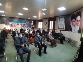 حضور بهمنی در مراسم عزاداری شهادت حضرت فاطمه زهرا (س) در دفتر امام جمعه شهر ملارد 