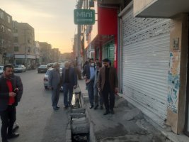 حضور بهمنی شهردار ملارد و معاونین ایشان در طرح جهادی محله به محله با شهروندان 