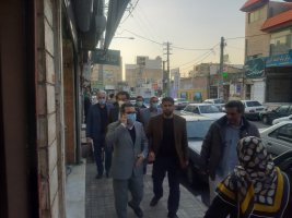 حضور بهمنی شهردار ملارد و معاونین ایشان در طرح جهادی محله به محله با شهروندان 