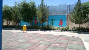 اجرای نقاشی دیوار ی در بوستان لاله ملارد