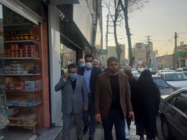 حضور بهمنی شهردار ملارد و معاونین ایشان در طرح جهادی محله به محله با شهروندان 