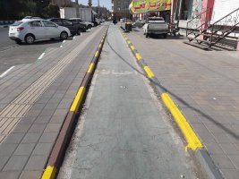 اجرای عملیات رنگ آمیزی مدارس و جداول توسط واحد زیبا سازی