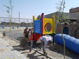 بازدید ریاست سازمان سیما،منظر و فضای سبز ملارد از روند اجرای پروژه ها