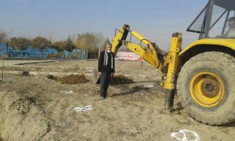 غرس بیش از 400 اصله نهال غیر مثمر در بلوار ملاردویلای جنوبی 