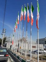 آذین بندی شهر ملارد به مناسبت گرامیداشت دهه مبارک فجر