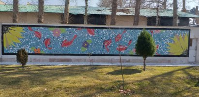 نقاشی دیوار های سطح شهر ملارد ادامه دارد