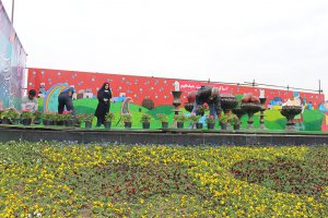 اجرای جانمایی و نصب المانهای نوروزی در سطح شهر ملارد