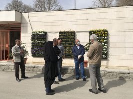 بازدید شهردار ملارد از روند اجرای المان های شهری