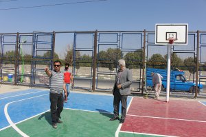 بازدید ریاست سازمان سیما،منظر و فضای سبز ملارد از روند اجرای پروژه ها