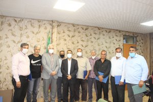 تجلیل از جانبازان و ایثارگران هشت سال دفاع مقدس در سازمان سیما،منظر و فضای سبز ملارد 