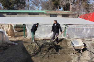 گوشه ای از فعالیت واحد تولیدات شهرداری ملارد