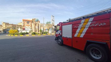 آماده باش و حضور آتش نشانان شهرستان ملارد جهت تامین ایمنی شهروندان گرامی شهرستان ملارد  در روز عید سعید فطر