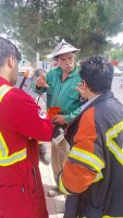 برگزاری دوره آموزشی کارکنان آتش نشانی شهرستان ملارد